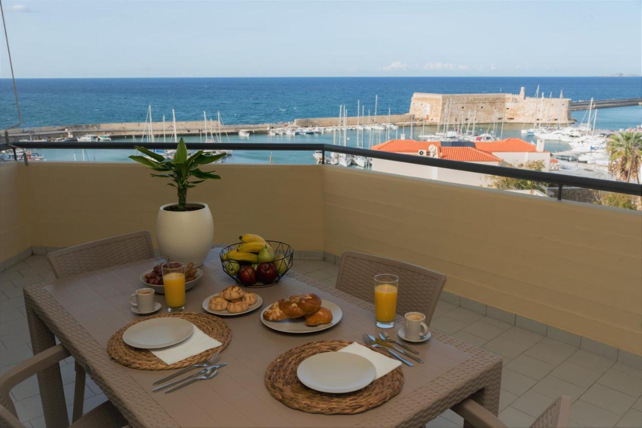 Koules Sea View City Apartment Iraklion Buitenkant foto
